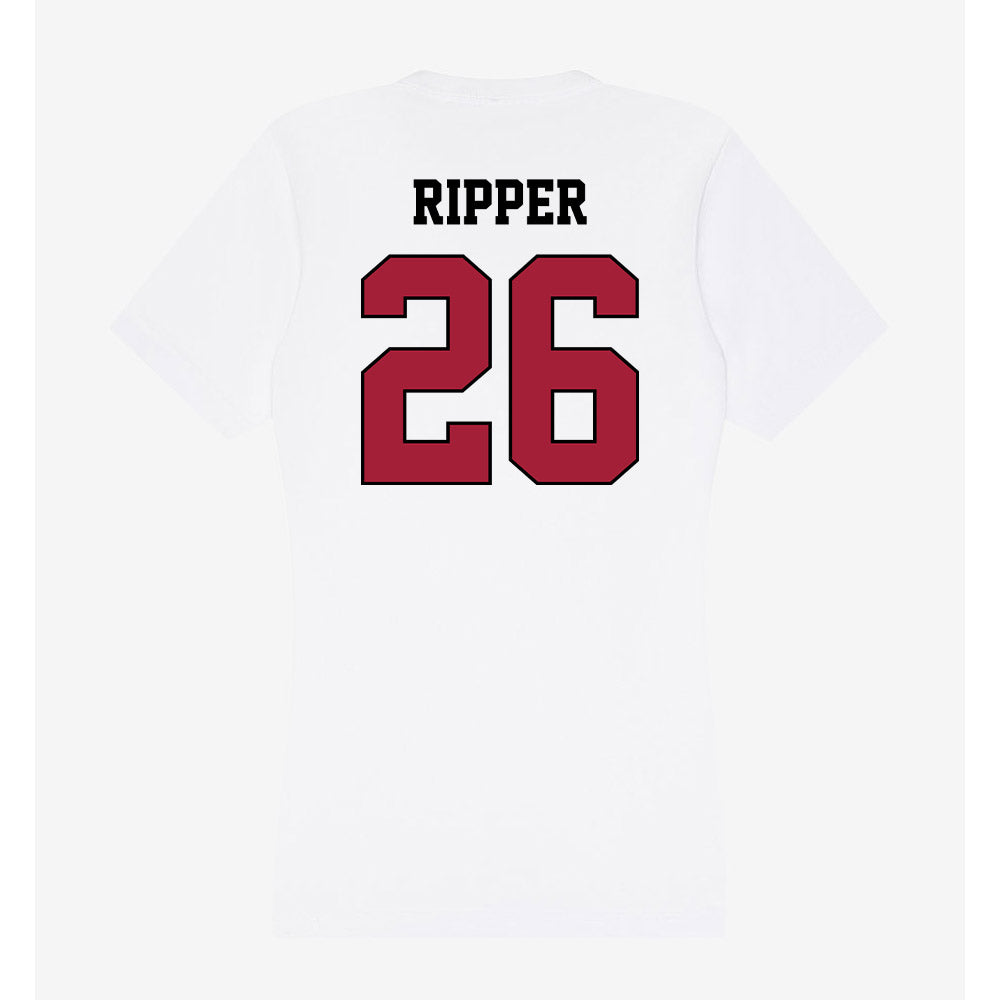 St. Joe's - NCAA Softball : Kayla Ripper - Women's V-Neck T-Shirt-1