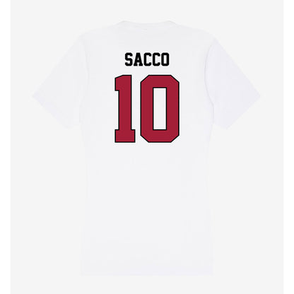 St. Joe's - NCAA Men's Basketball : Keoni Sacco - Women's V-Neck T-Shirt-1