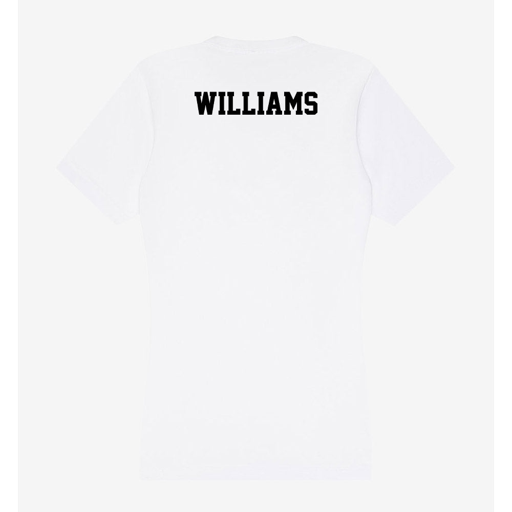 St. Joe's - NCAA Men's Track & Field : Jalen Williams - Women's V-Neck T-Shirt-1