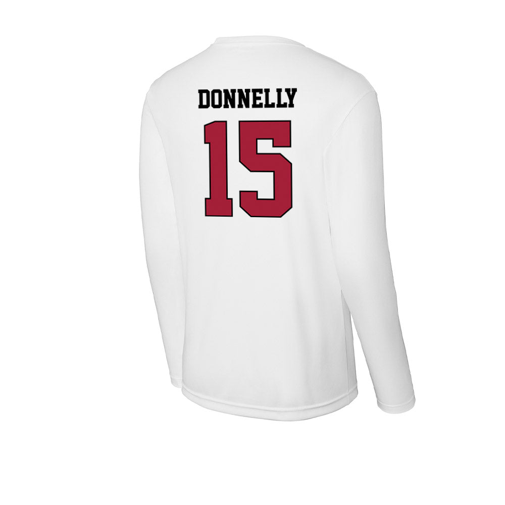 St. Joe's - NCAA Men's Soccer : Aidan Donnelly - Activewear Long Sleeve T-Shirt-1
