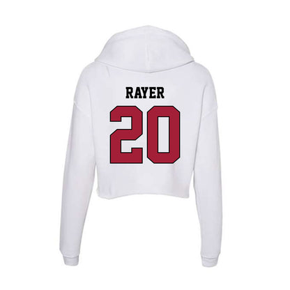 St. Joe's - NCAA Men's Basketball : Billy Rayer - Women's Crop Fleece Hoodie-1