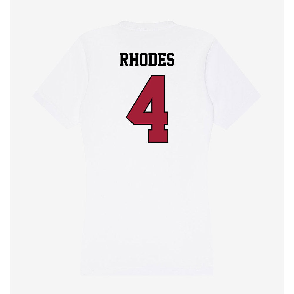 St. Joe's - NCAA Women's Soccer : Ashley Rhodes - Women's V-Neck T-Shirt-1