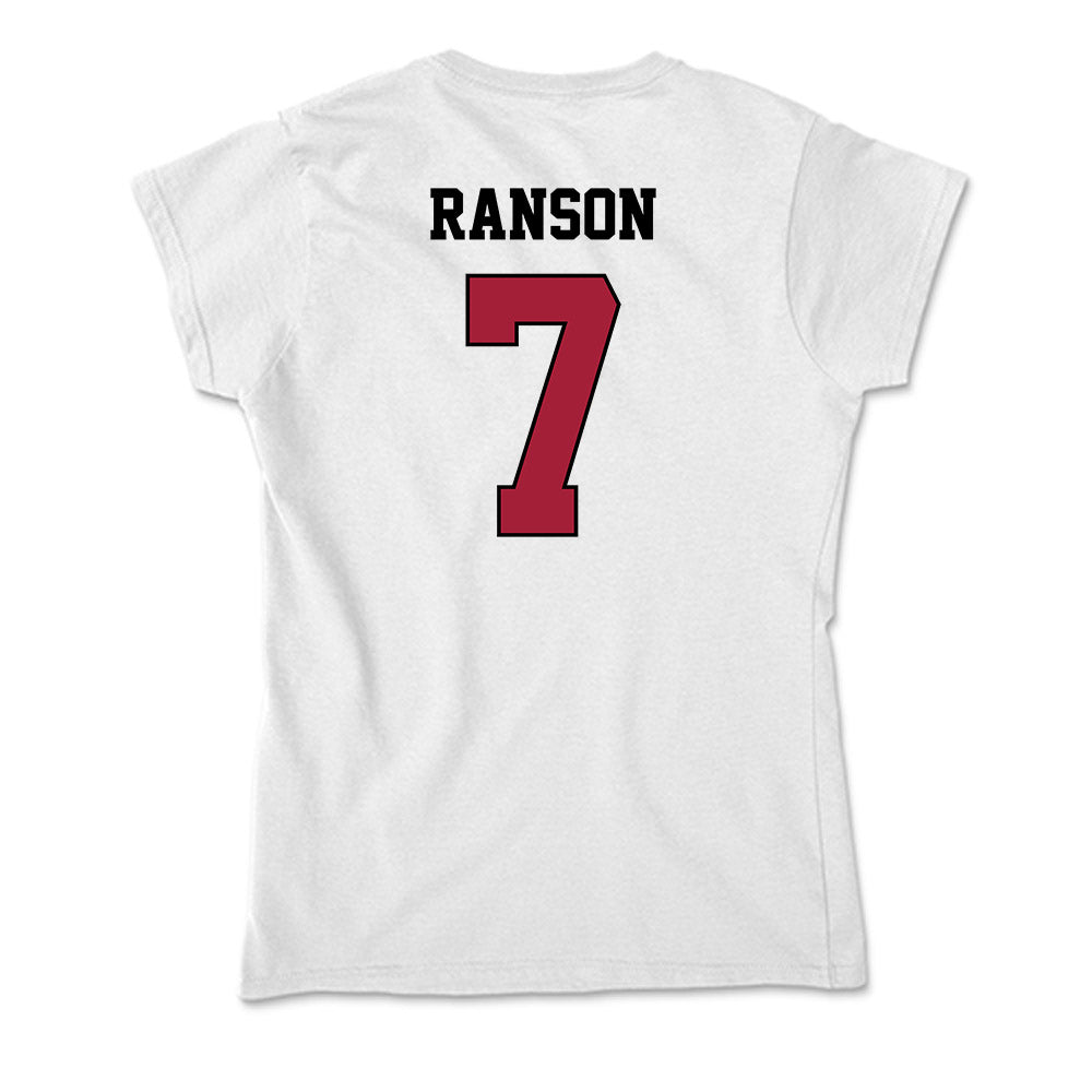 St. Joe's - NCAA Men's Basketball : Bj Ranson - Soft Style Women’s T-Shirt-1
