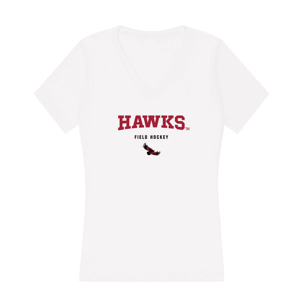 St. Joe's - NCAA Women's Field Hockey : Erika Culp - Women's V-Neck T-Shirt-0