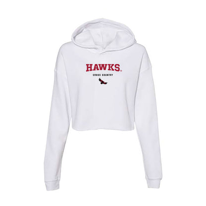 St. Joe's - NCAA Men's Cross Country : Luke Zajac - Women's Crop Fleece Hoodie-0