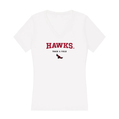 St. Joe's - NCAA Men's Track & Field : Matt Hoffman - Women's V-Neck T-Shirt-0