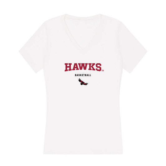 St. Joe's - NCAA Men's Basketball : Will Lange - Women's V-Neck T-Shirt-0
