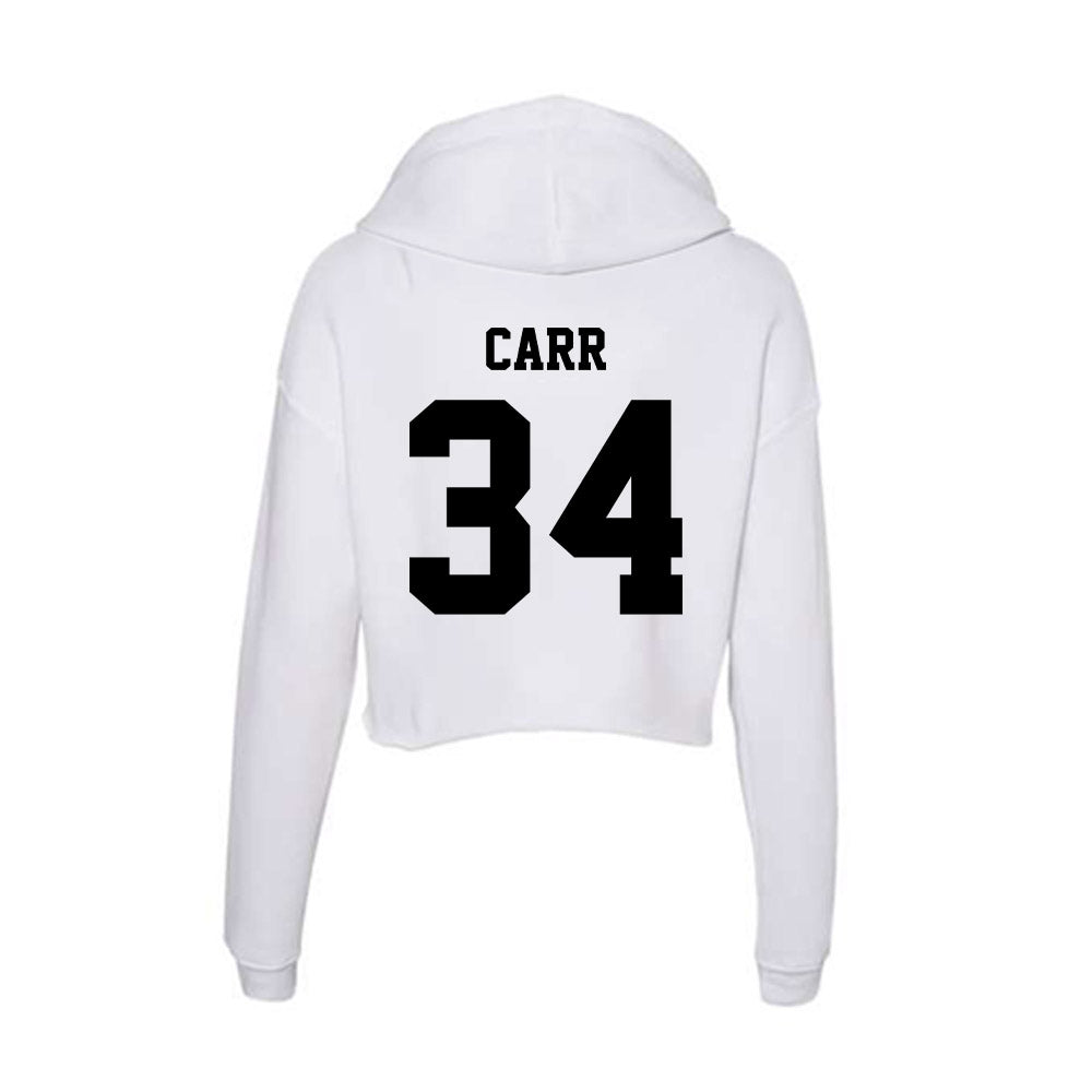 Lamar - NCAA Football : Ean Carr - Women's Crop Fleece Hoodie-1