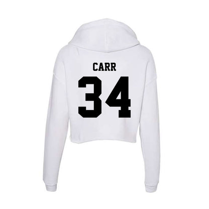 Lamar - NCAA Football : Ean Carr - Women's Crop Fleece Hoodie-1