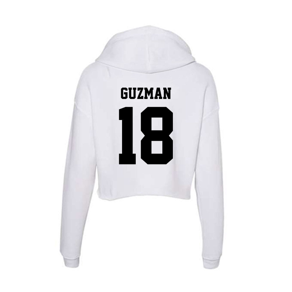 Lamar - NCAA Women's Soccer : Christina Guzman - Women's Crop Fleece Hoodie-1