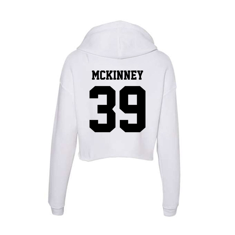 Lamar - NCAA Football : Etelridge McKinney - Women's Crop Fleece Hoodie-1