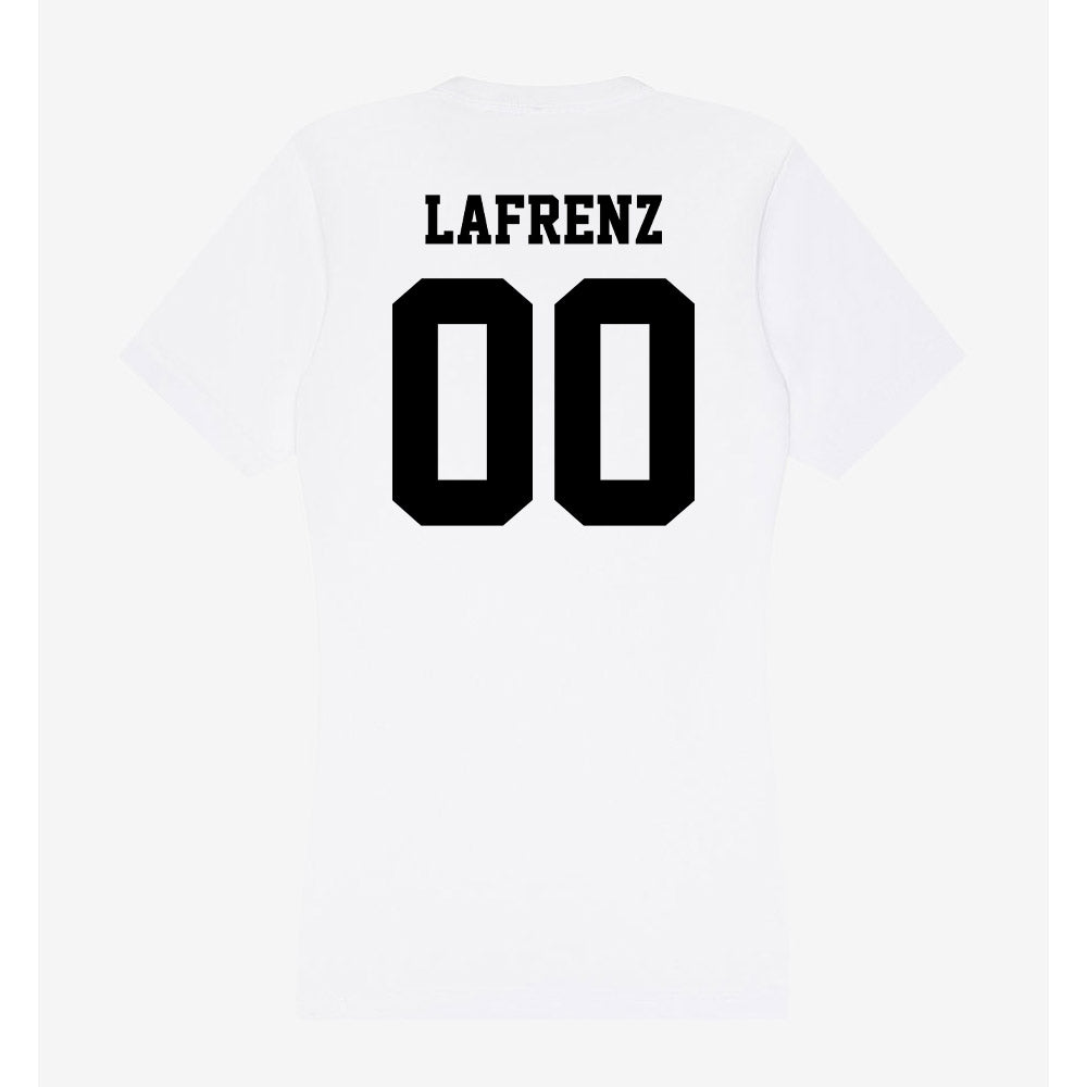 Lamar - NCAA Softball : Paige LaFrenz - Women's V-Neck T-Shirt-1