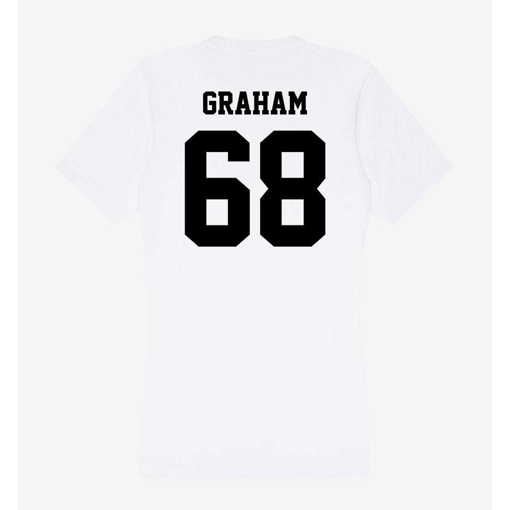 Lamar - NCAA Football : Zaylen Graham - Women's V-Neck T-Shirt-1
