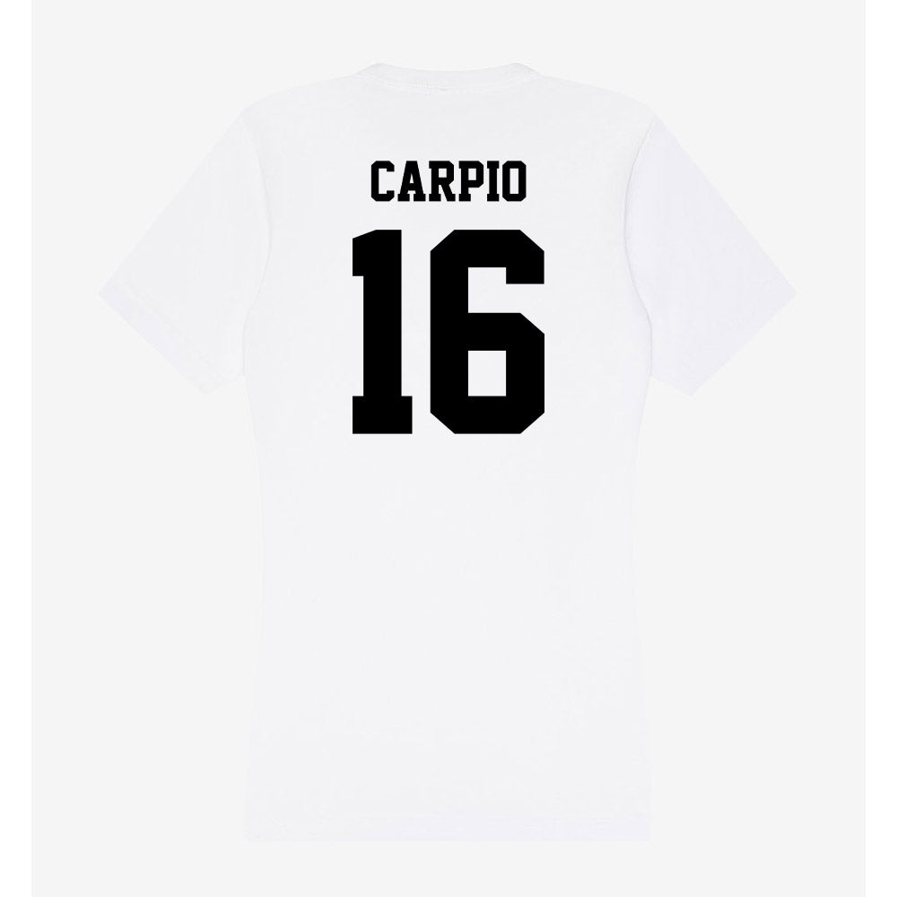 Lamar - NCAA Baseball : Julius Carpio - Women's V-Neck T-Shirt-1