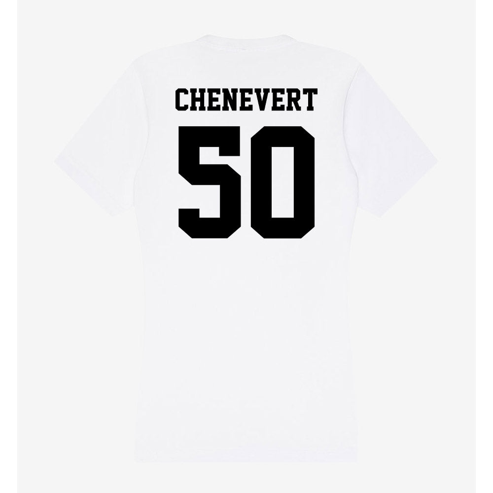 Lamar - NCAA Football : Nicolaus Chenevert - Women's V-Neck T-Shirt-1