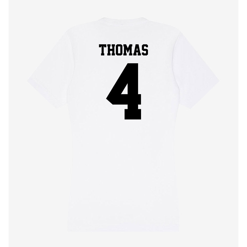 Lamar - NCAA Football : Blake Thomas - Women's V-Neck T-Shirt-1