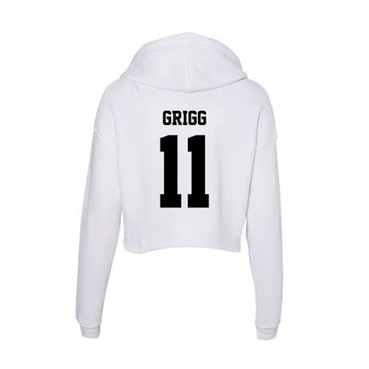 Lamar - NCAA Baseball : Landon Grigg - Women's Crop Fleece Hoodie-1