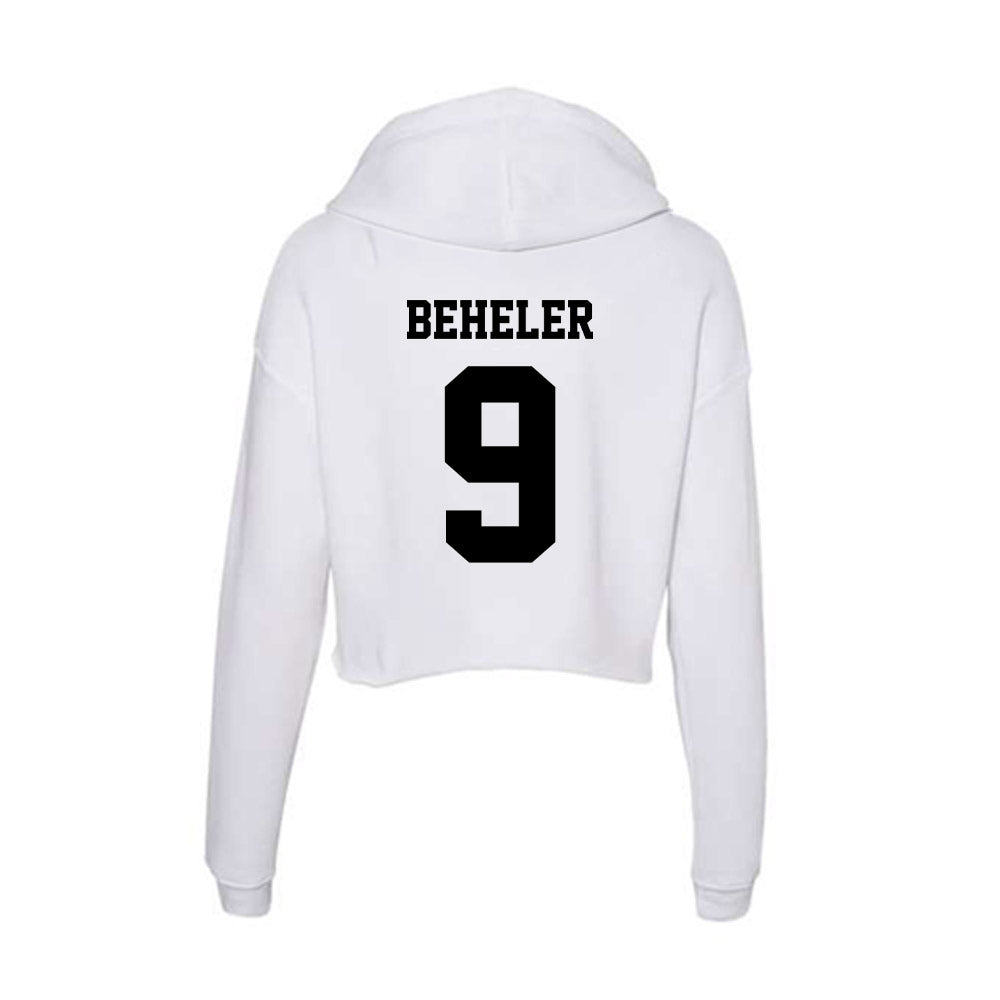 Lamar - NCAA Baseball : Reese Beheler - Women's Crop Fleece Hoodie-1