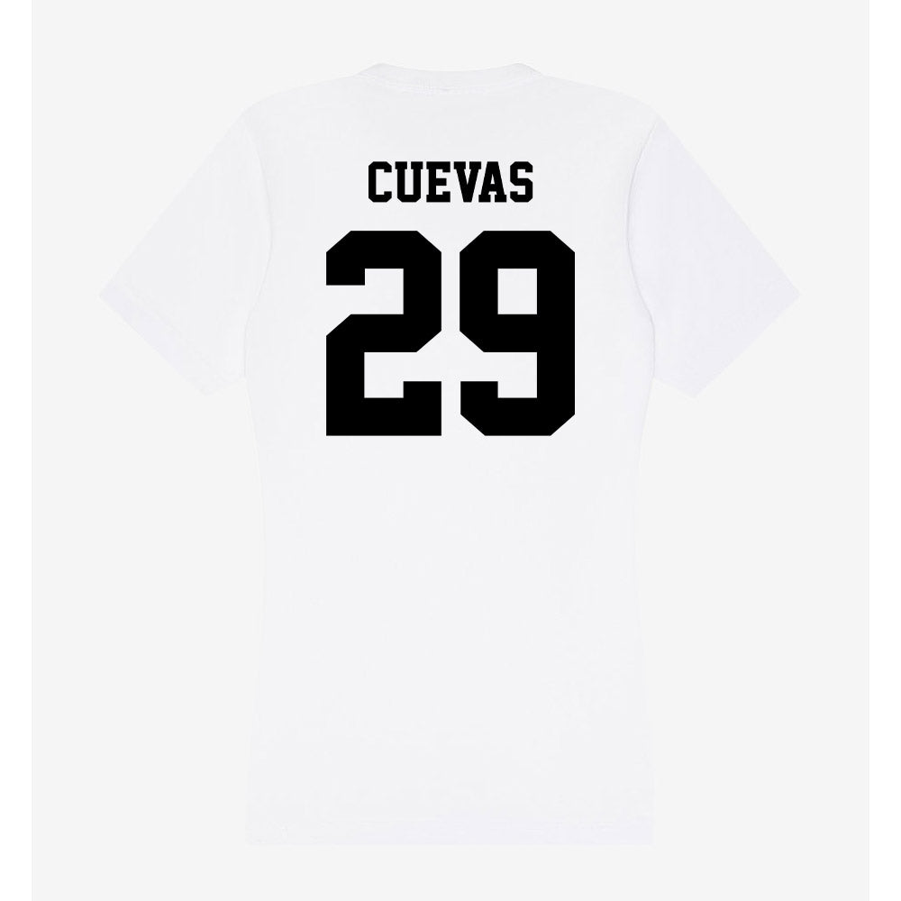 Lamar - NCAA Softball : Kaylee Cuevas - Women's V-Neck T-Shirt-1