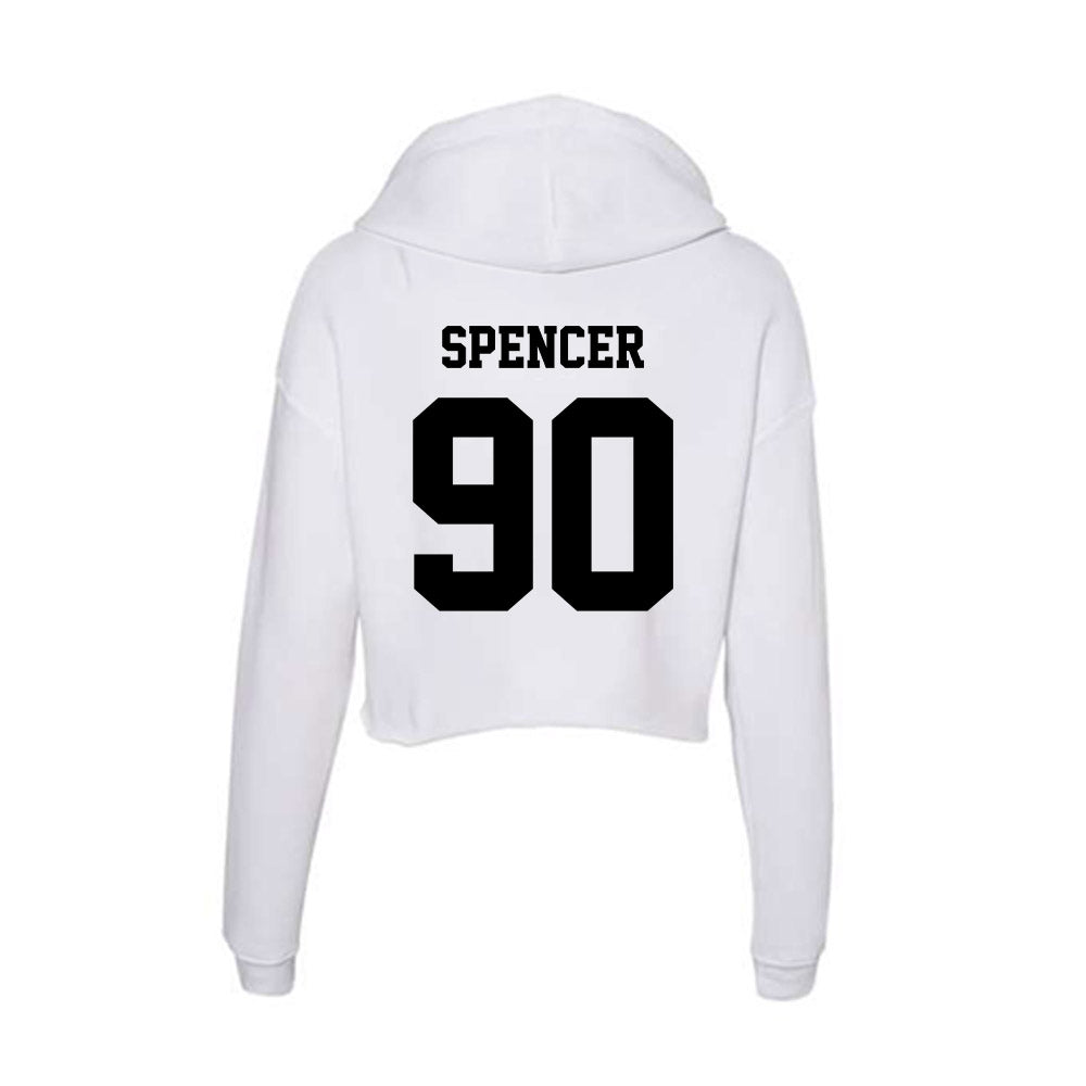 Lamar - NCAA Football : Grayden Spencer - Women's Crop Fleece Hoodie-1