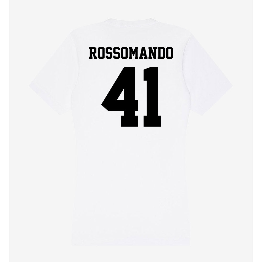 Lamar - NCAA Football : Nick Rossomando - Women's V-Neck T-Shirt-1