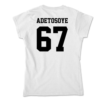 Lamar - NCAA Football : Adedapo Adetosoye - Soft Style Women’s T-Shirt-1