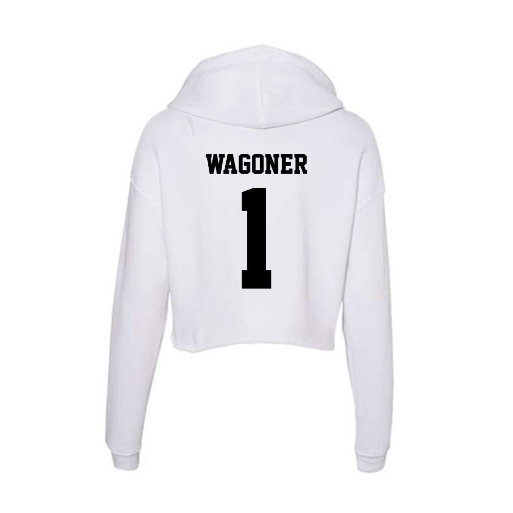 Lamar - NCAA Baseball : Jake Wagoner - Women's Crop Fleece Hoodie-1