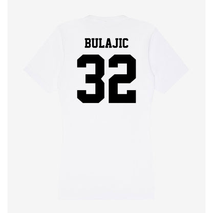 Lamar - NCAA Men's Basketball : Janko Bulajic - Women's V-Neck T-Shirt-1