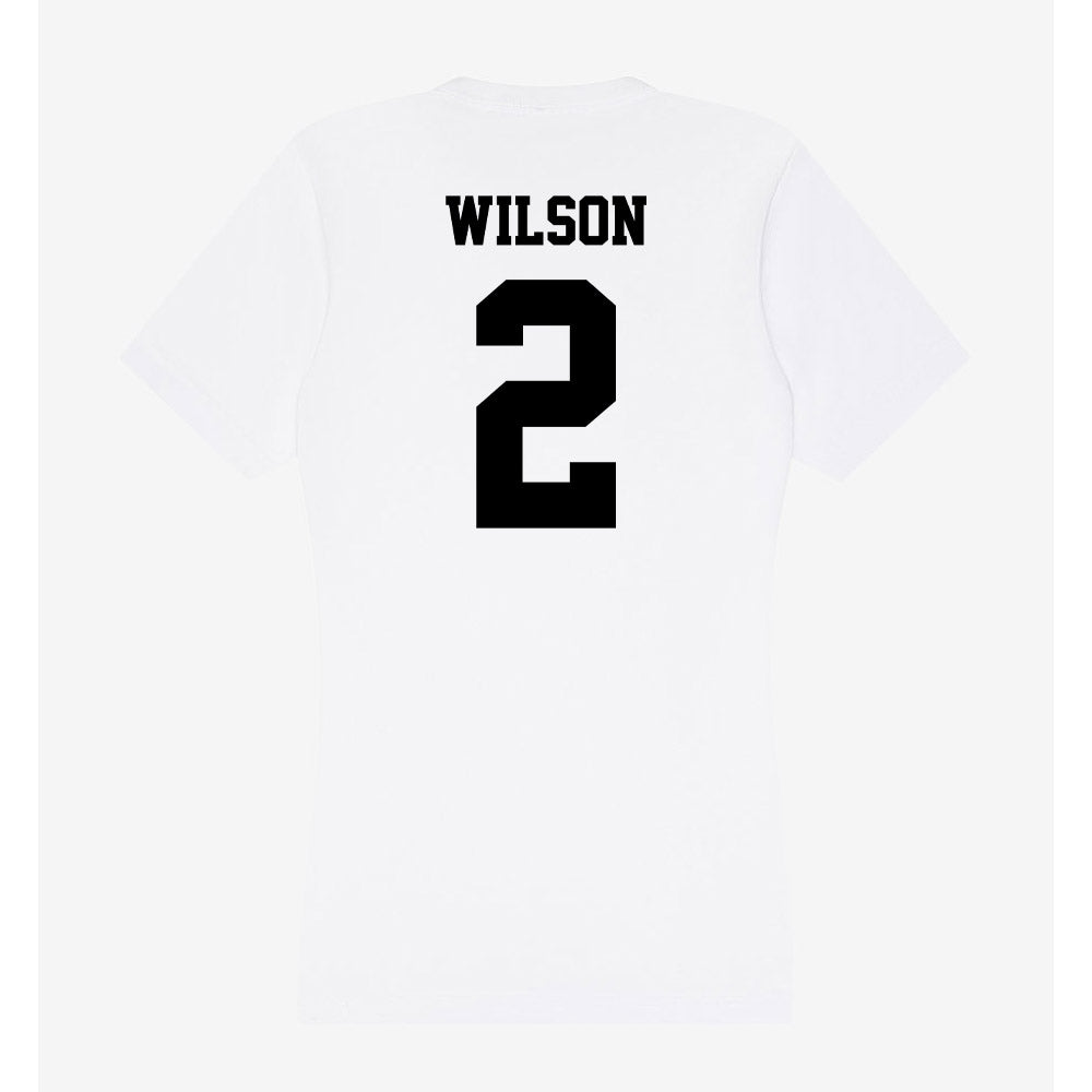 Lamar - NCAA Softball : Cala Wilson - Women's V-Neck T-Shirt-1