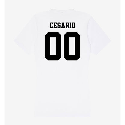 Lamar - NCAA Softball : Bri Cesario - Women's V-Neck T-Shirt-1
