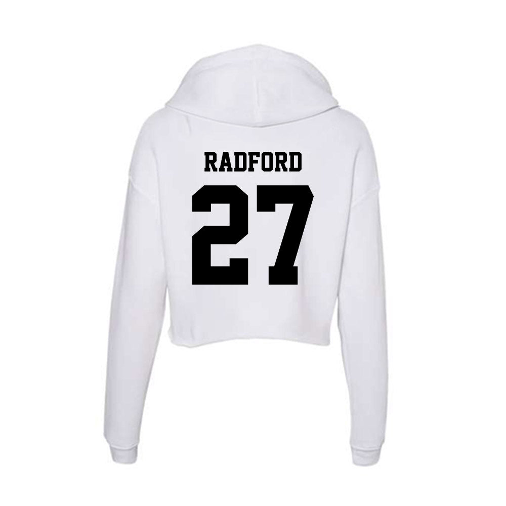 Lamar - NCAA Softball : Kamaryn Radford - Women's Crop Fleece Hoodie-1