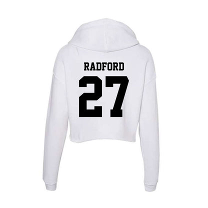 Lamar - NCAA Softball : Kamaryn Radford - Women's Crop Fleece Hoodie-1