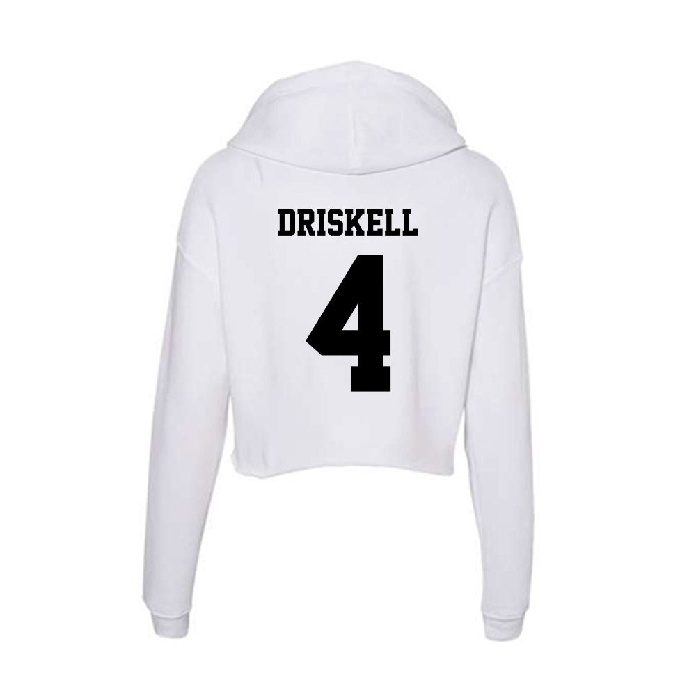 Lamar - NCAA Football : Davin Driskell - Women's Crop Fleece Hoodie-1