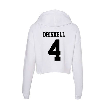 Lamar - NCAA Football : Davin Driskell - Women's Crop Fleece Hoodie-1
