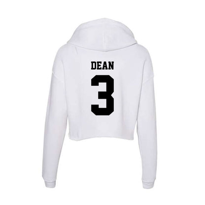 Lamar - NCAA Women's Basketball : Sabria Dean - Women's Crop Fleece Hoodie-1