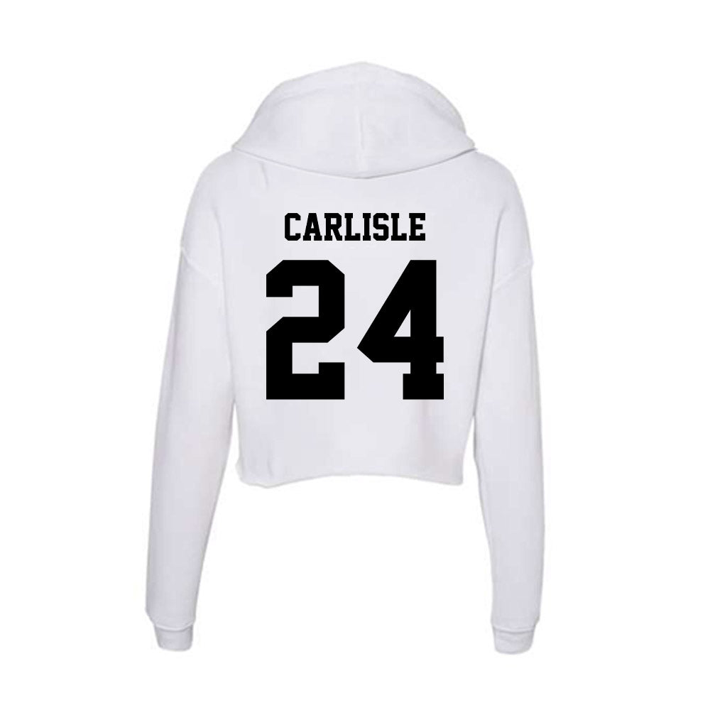 Lamar - NCAA Baseball : Tanner Carlisle - Women's Crop Fleece Hoodie-1