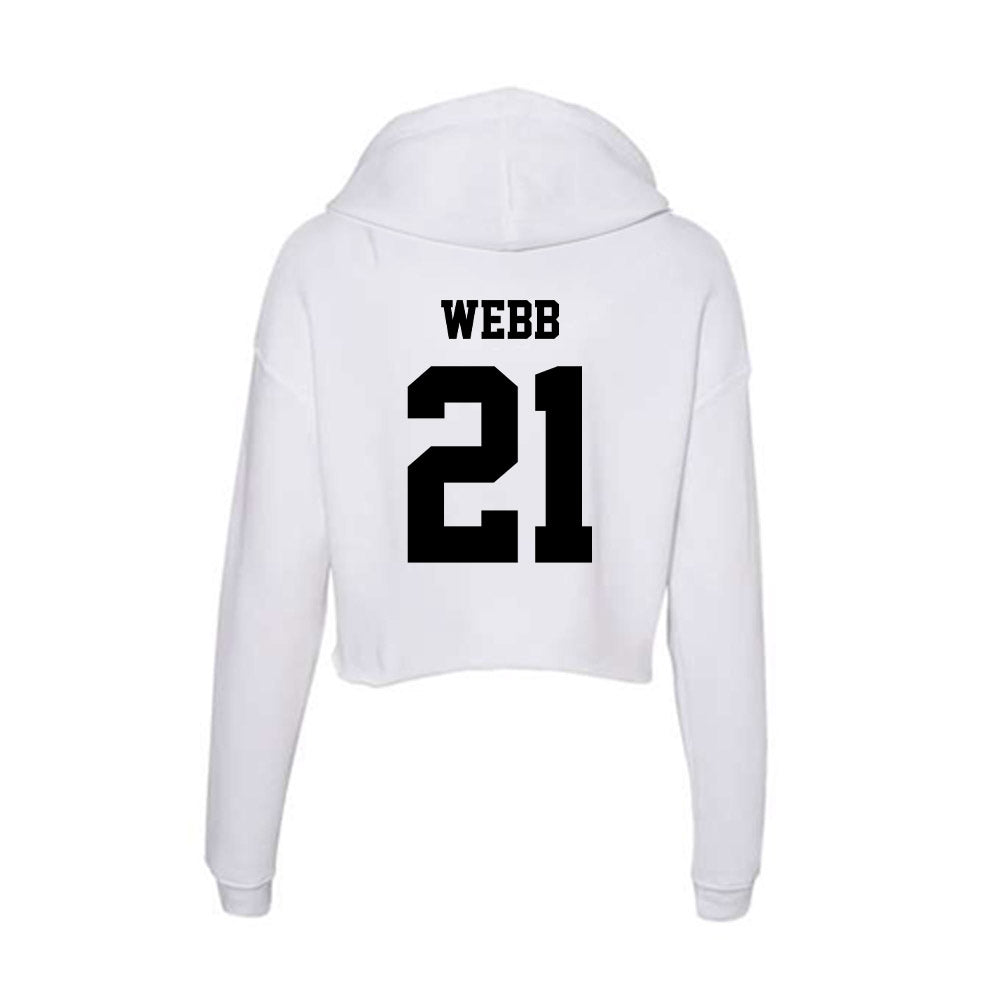 Lamar - NCAA Women's Volleyball : Kimaya Webb - Women's Crop Fleece Hoodie-1