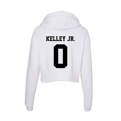 Lamar - NCAA Football : Lanar Kelley Jr. - Women's Crop Fleece Hoodie-1