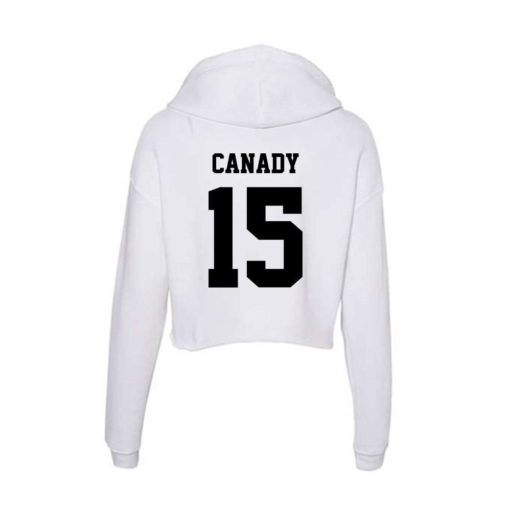 Lamar - NCAA Football : Koda Canady - Women's Crop Fleece Hoodie-1