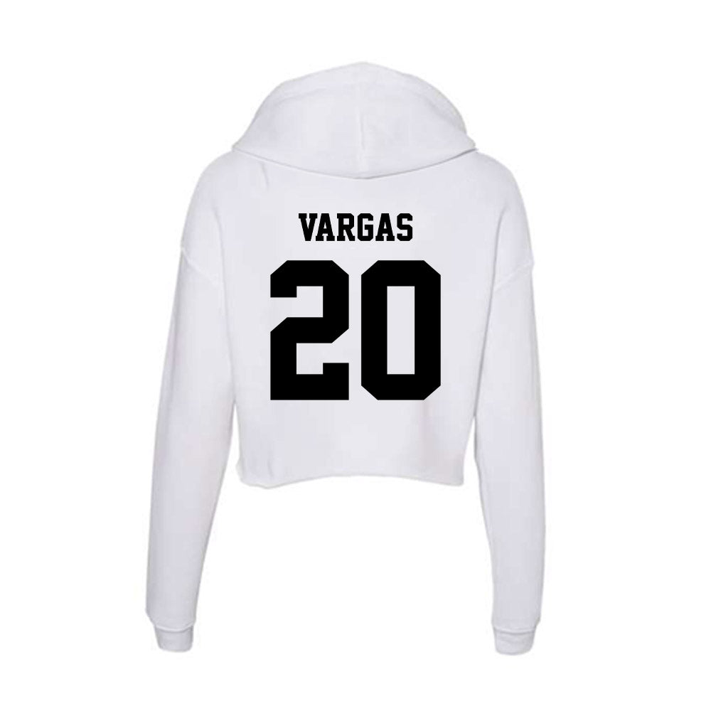 Lamar - NCAA Baseball : Jose Vargas - Women's Crop Fleece Hoodie-1