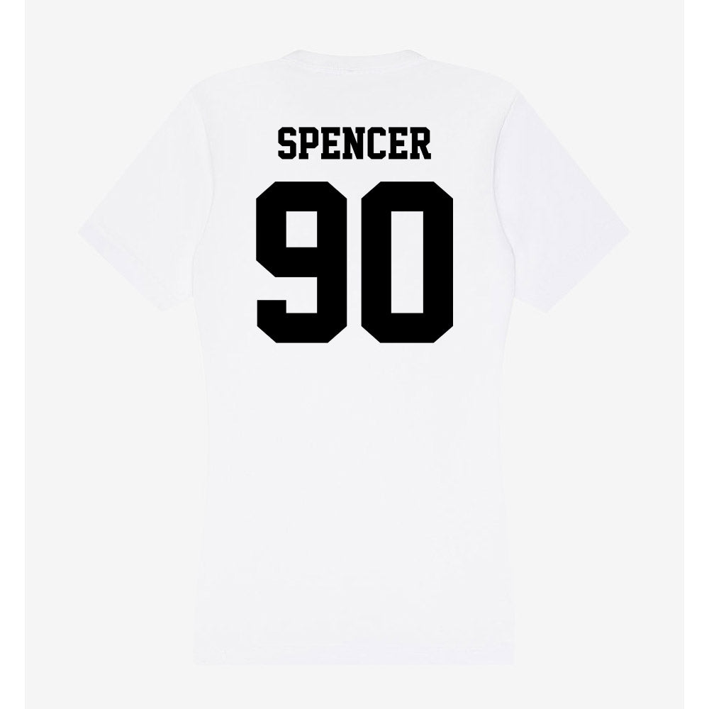 Lamar - NCAA Football : Grayden Spencer - Women's V-Neck T-Shirt-1