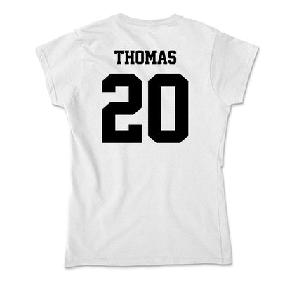 Lamar - NCAA Football : Blake Thomas - Soft Style Women’s T-Shirt-1