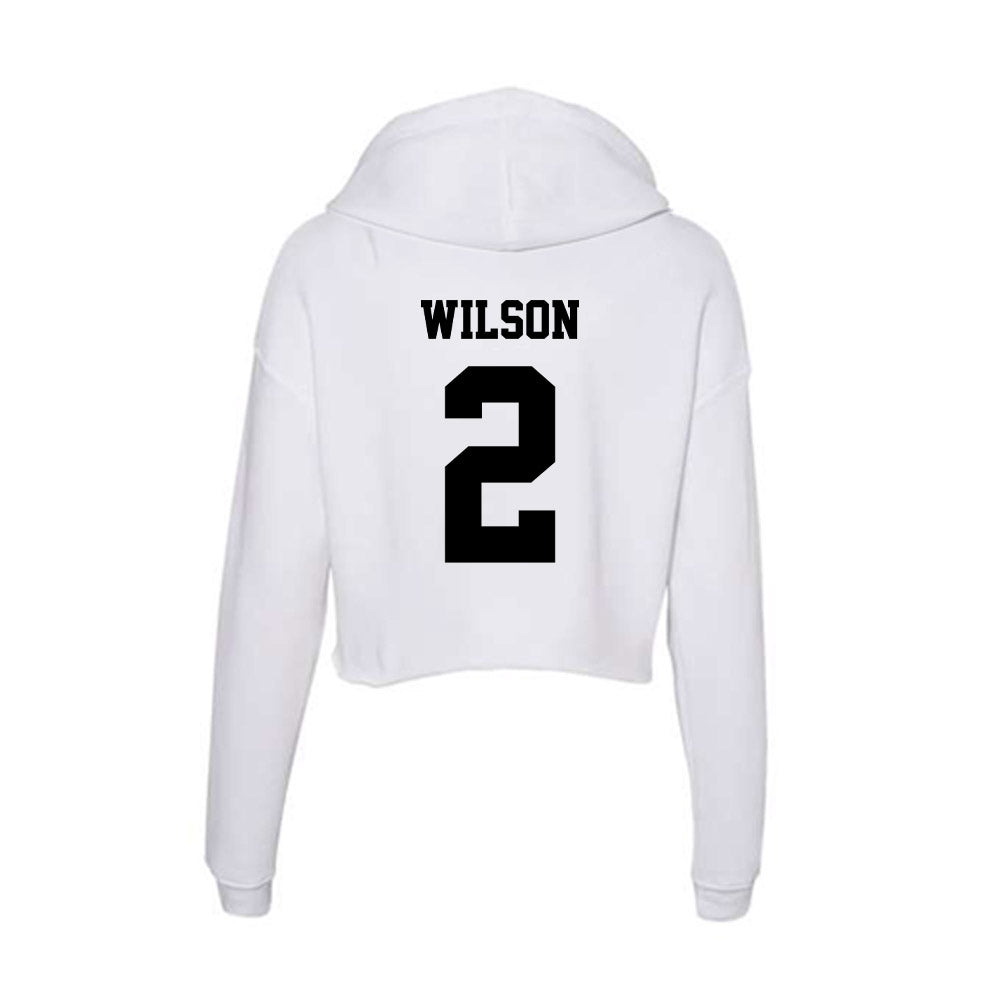 Lamar - NCAA Softball : Cala Wilson - Women's Crop Fleece Hoodie-1
