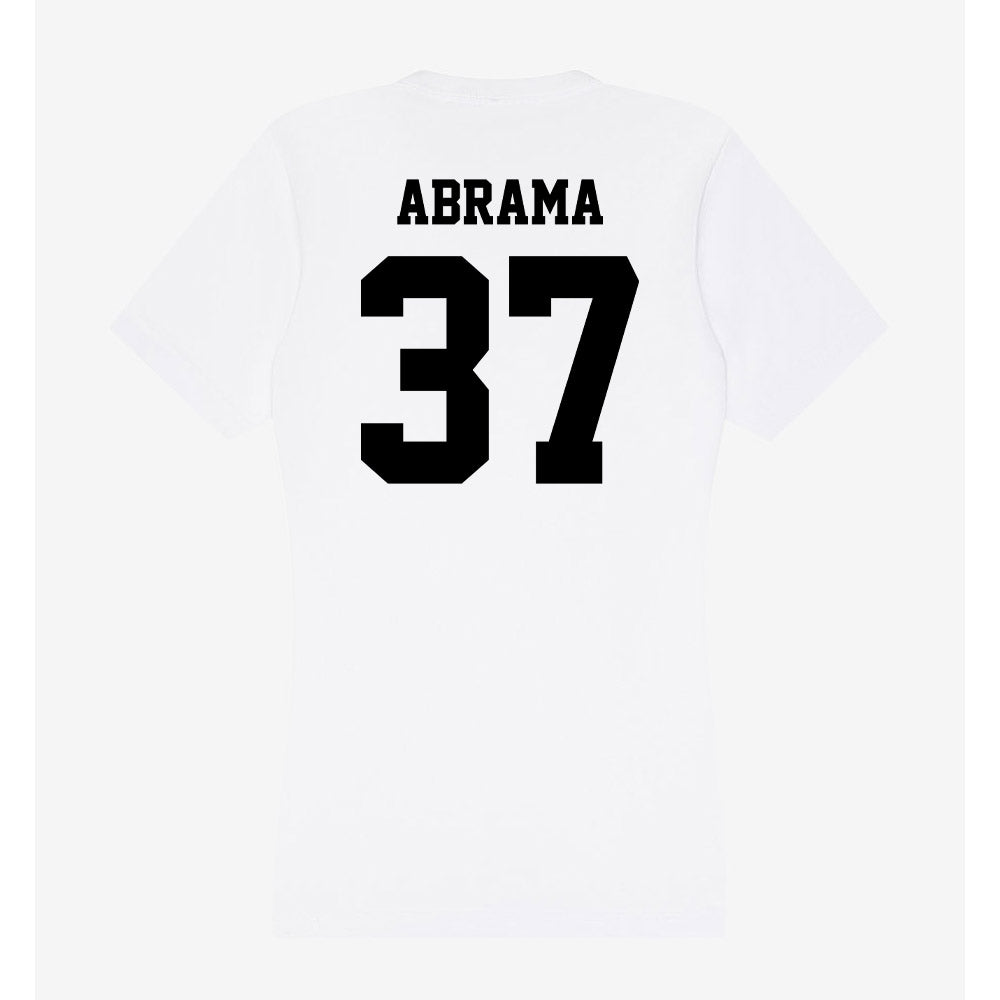 Lamar - NCAA Football : John Abrama - Women's V-Neck T-Shirt-1