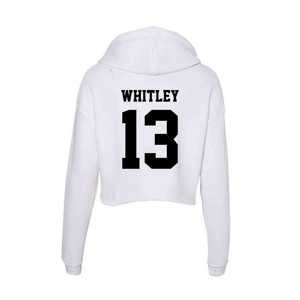 Lamar - NCAA Softball : Riley Whitley - Women's Crop Fleece Hoodie-1