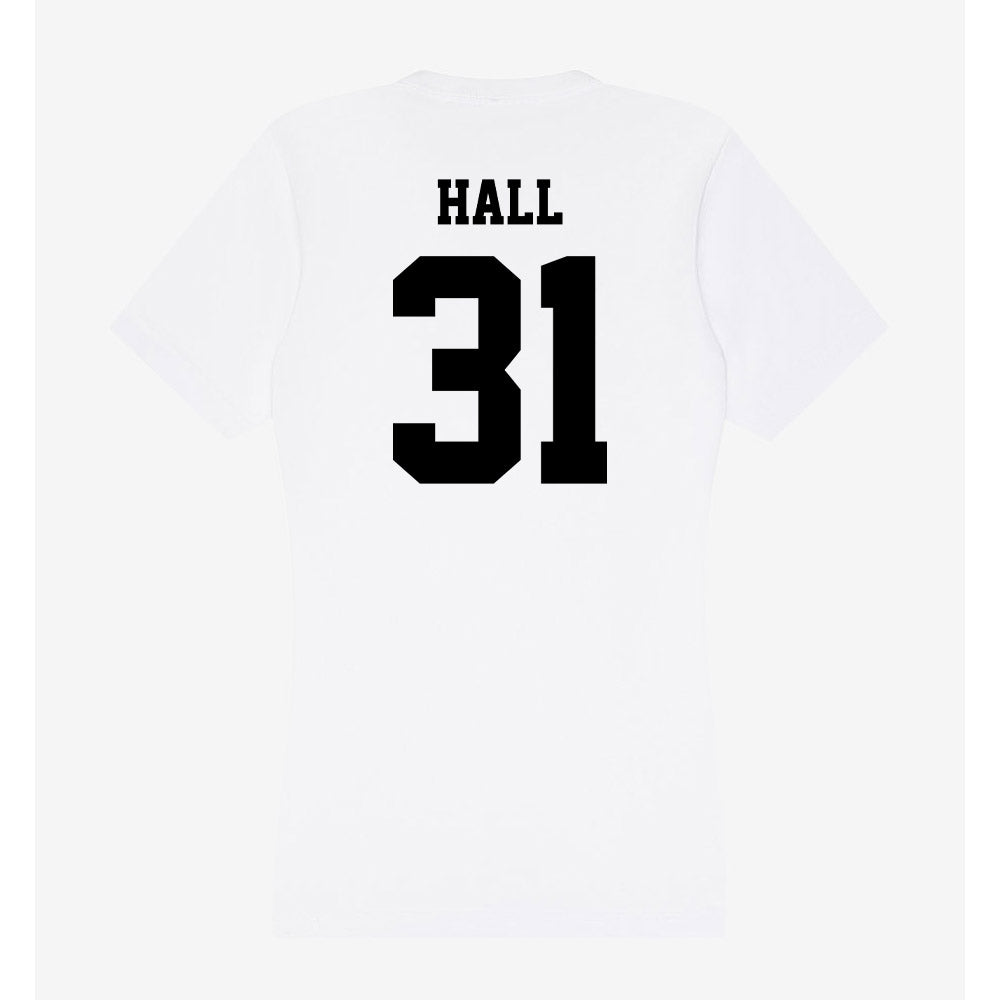 Lamar - NCAA Football : Kamron Hall - Women's V-Neck T-Shirt-1