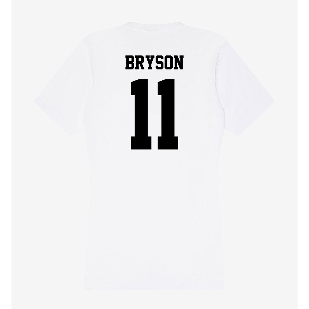 Lamar - NCAA Football : Ty Bryson - Women's V-Neck T-Shirt-1