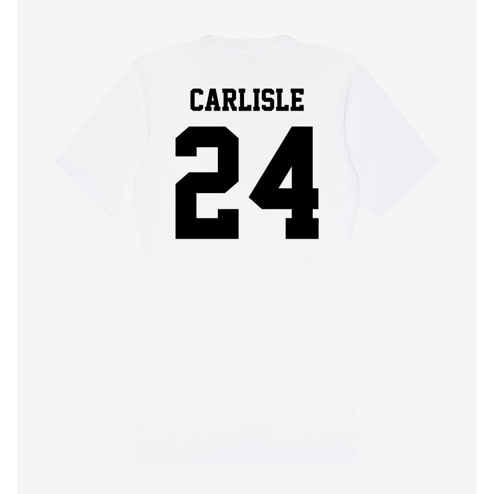 Lamar - NCAA Baseball : Tanner Carlisle - Women's V-Neck T-Shirt-1