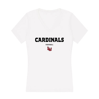 Lamar - NCAA Football : IyiolaOluwa Solomi - Women's V-Neck T-Shirt-0