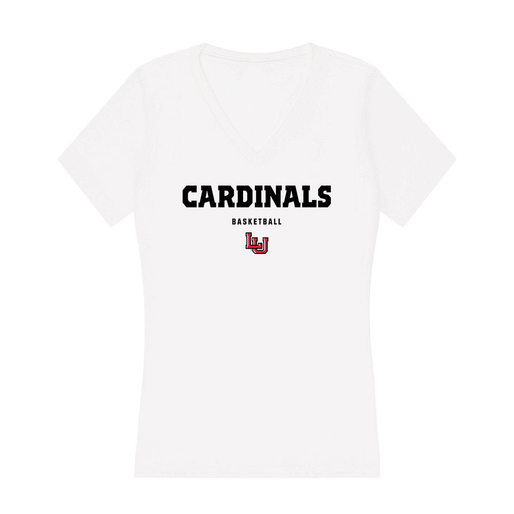Lamar - NCAA Men's Basketball : Janko Bulajic - Women's V-Neck T-Shirt-0